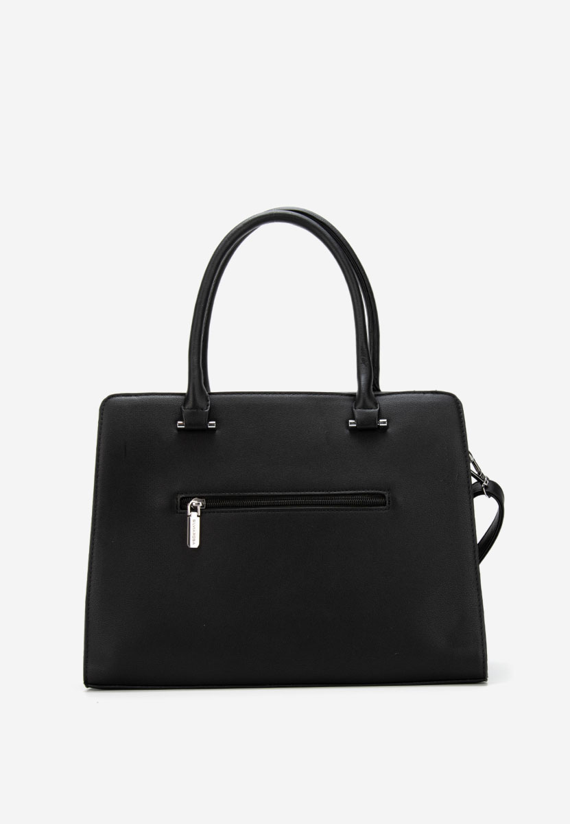Černá kancelářská kabelka Silvia Rosa 6793