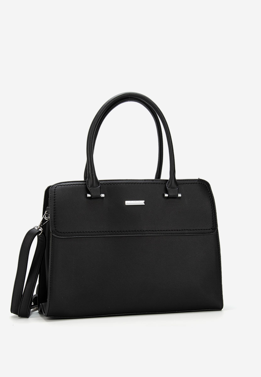 Černá kancelářská kabelka Silvia Rosa 6793