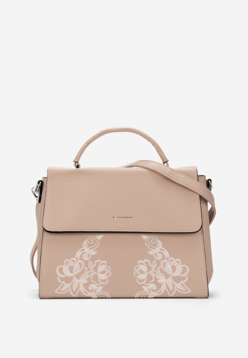 Khaki rukojeť kabelky Silvia Rosa 5960