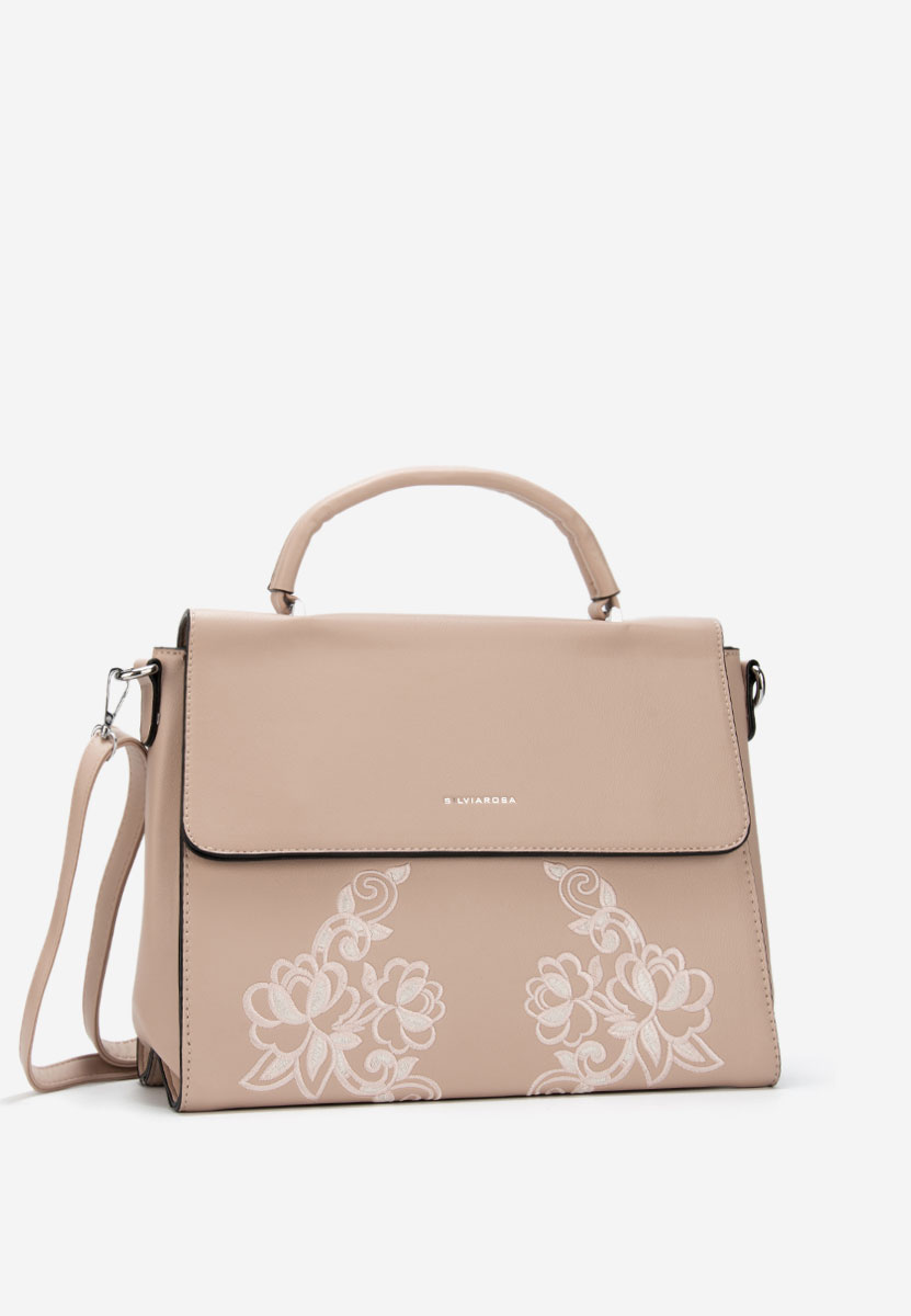 Khaki rukojeť kabelky Silvia Rosa 5960