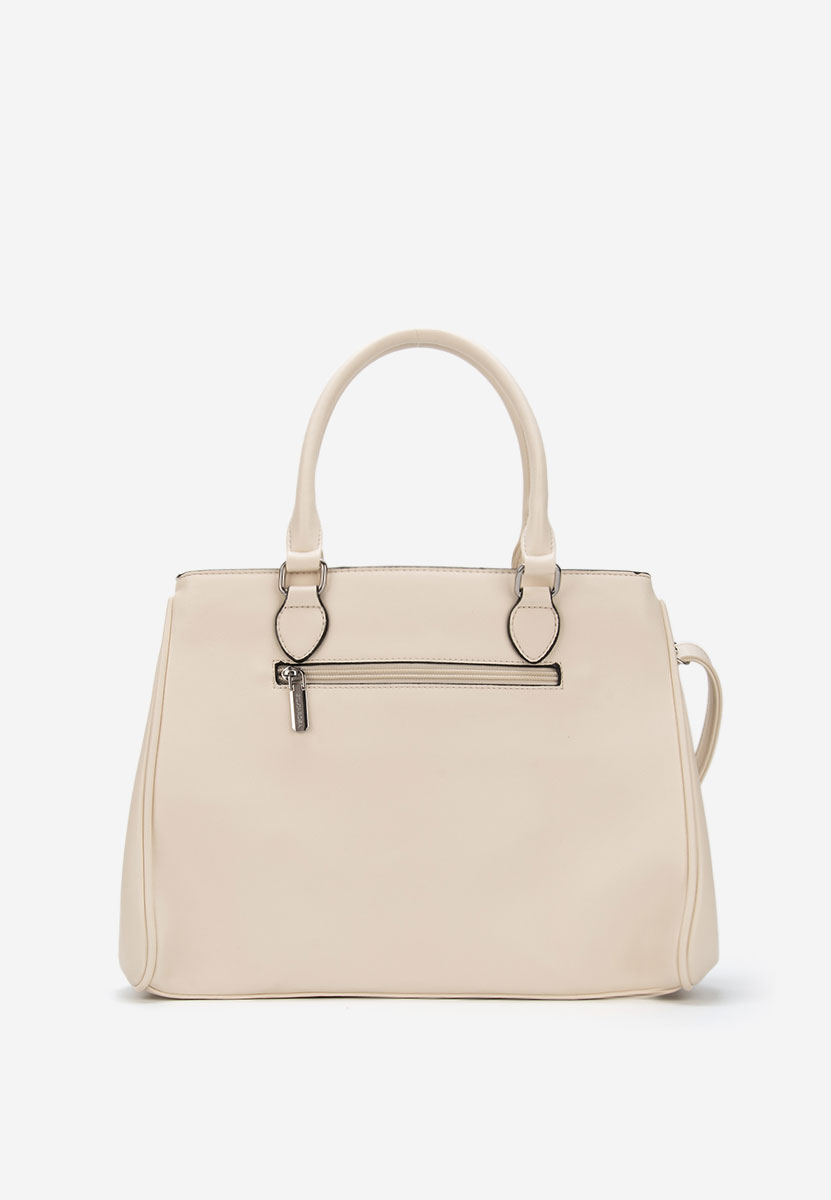 Bílá kancelářská kabelka Silvia Rosa 8180