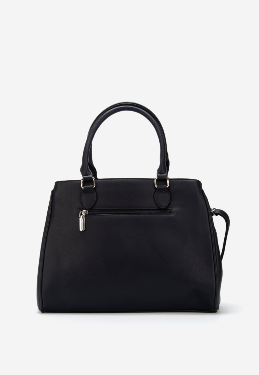 Tmavě modré kancelářská kabelka Silvia Rosa 8180