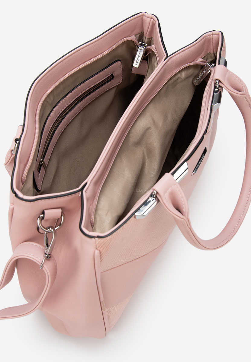Ružové kancelářská kabelka Silvia Rosa 8180