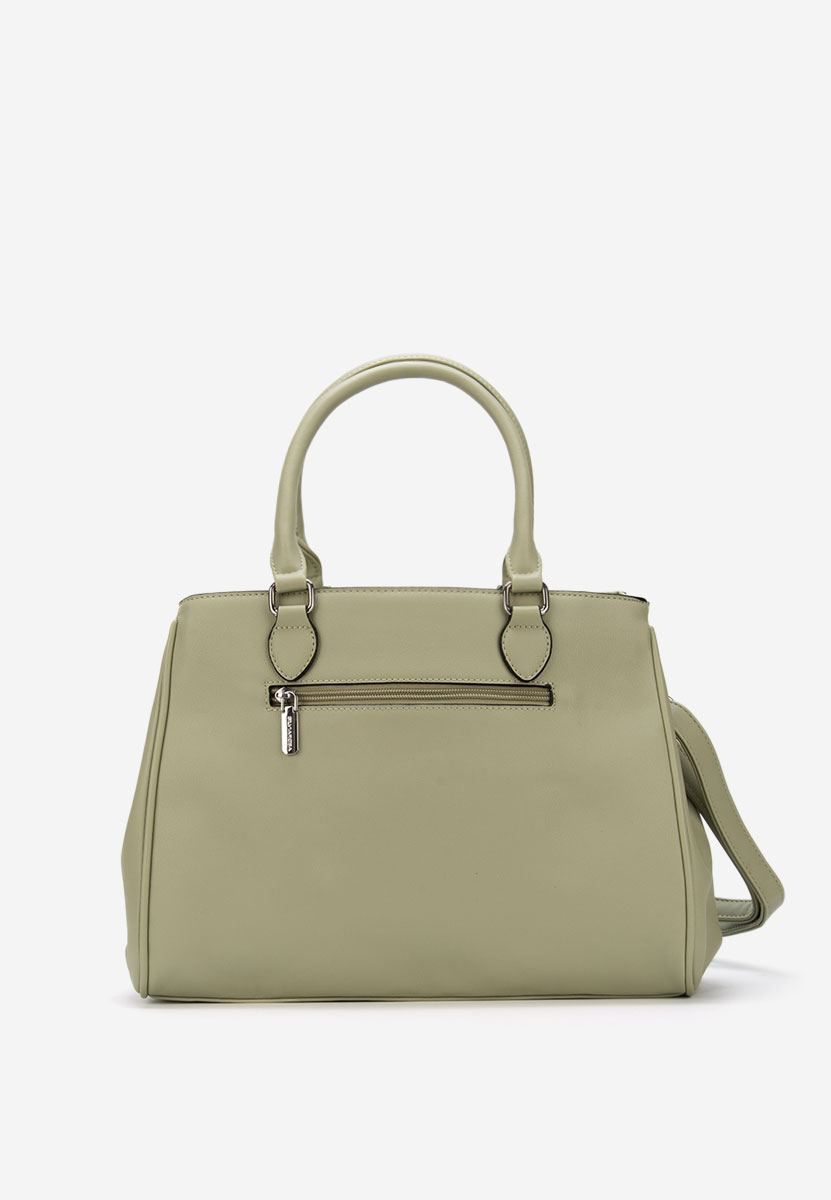 Zelená kancelářská kabelka Silvia Rosa 8180