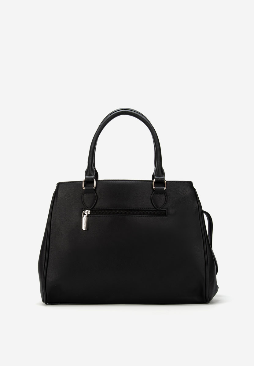 Černá kancelářská kabelka Silvia Rosa 8180