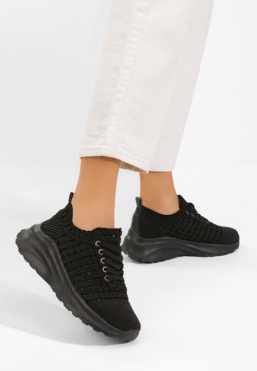 Černé dámské tenisky Valeia