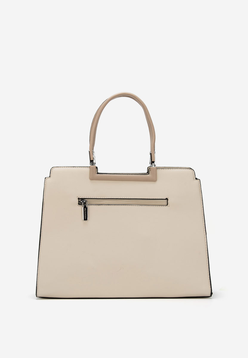 Bílá rukojeť kabelky Silvia Rosa 8166