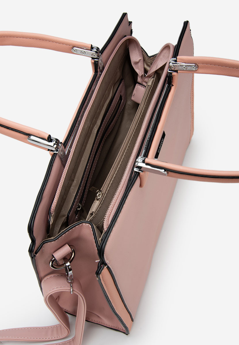 Ružové rukojeť kabelky Silvia Rosa 8166
