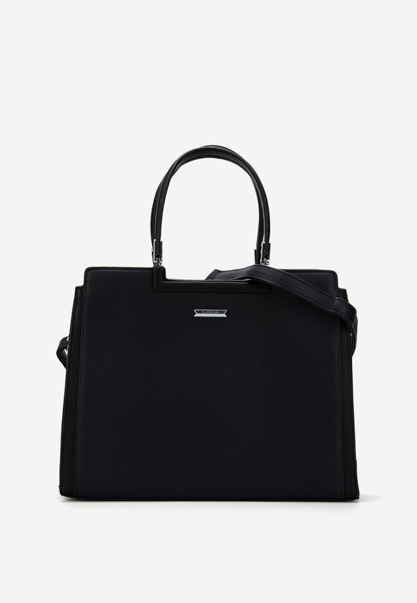 Tmavě modré rukojeť kabelky Silvia Rosa 8166