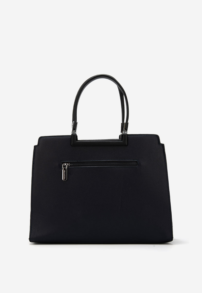 Tmavě modré rukojeť kabelky Silvia Rosa 8166