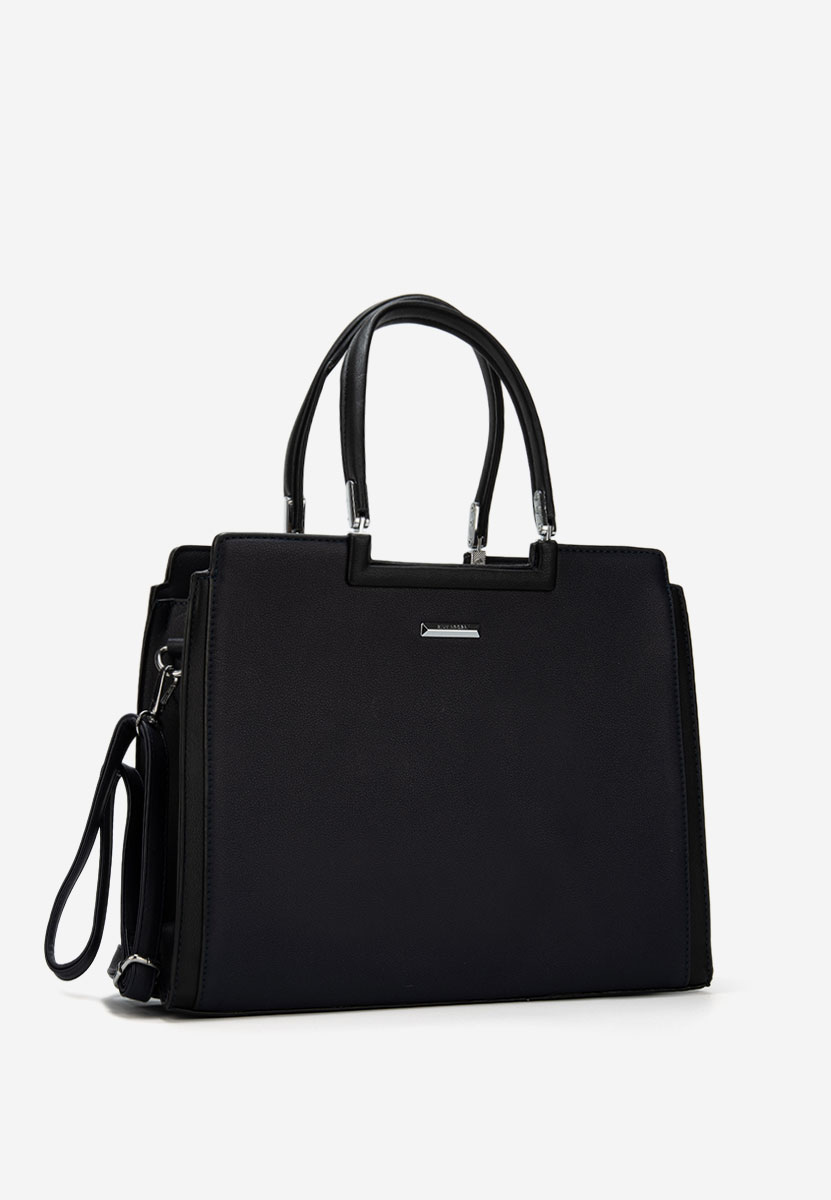 Tmavě modré rukojeť kabelky Silvia Rosa 8166