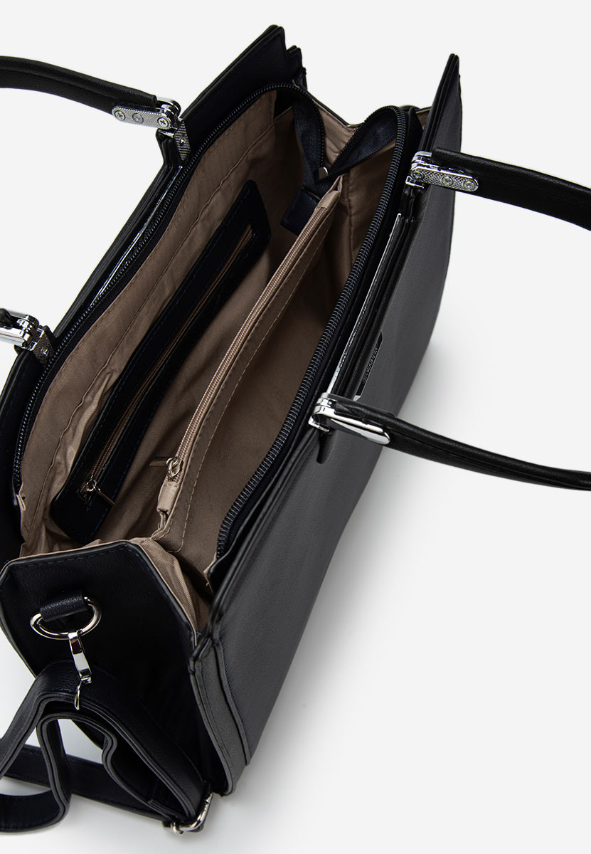 Tmavě modré rukojeť kabelky Silvia Rosa 8166