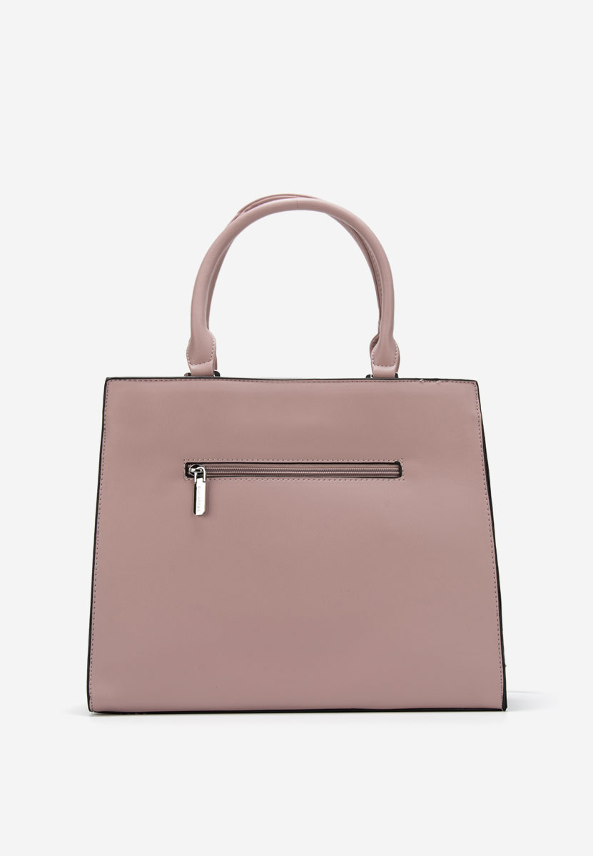 Fialové rukojeť kabelky Silvia Rosa 8040