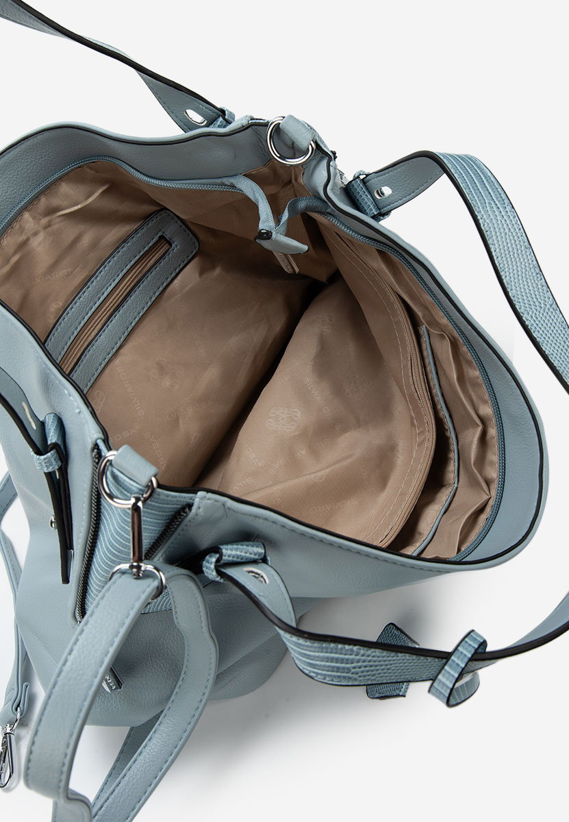 Modrá rukojeť kabelky Silvia Rosa 8256