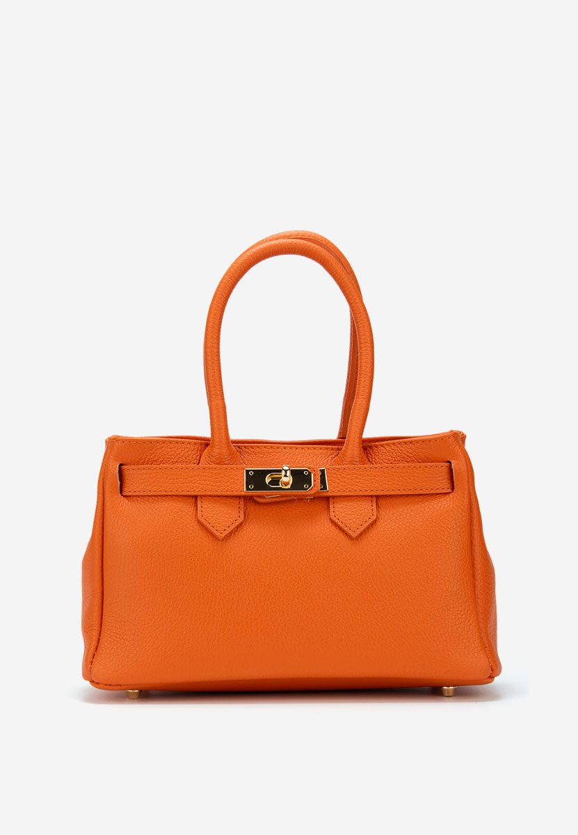 Oranžová rukojeť kabelky Ayeria