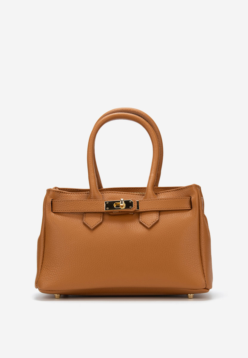 Camelové rukojeť kabelky Ayeria