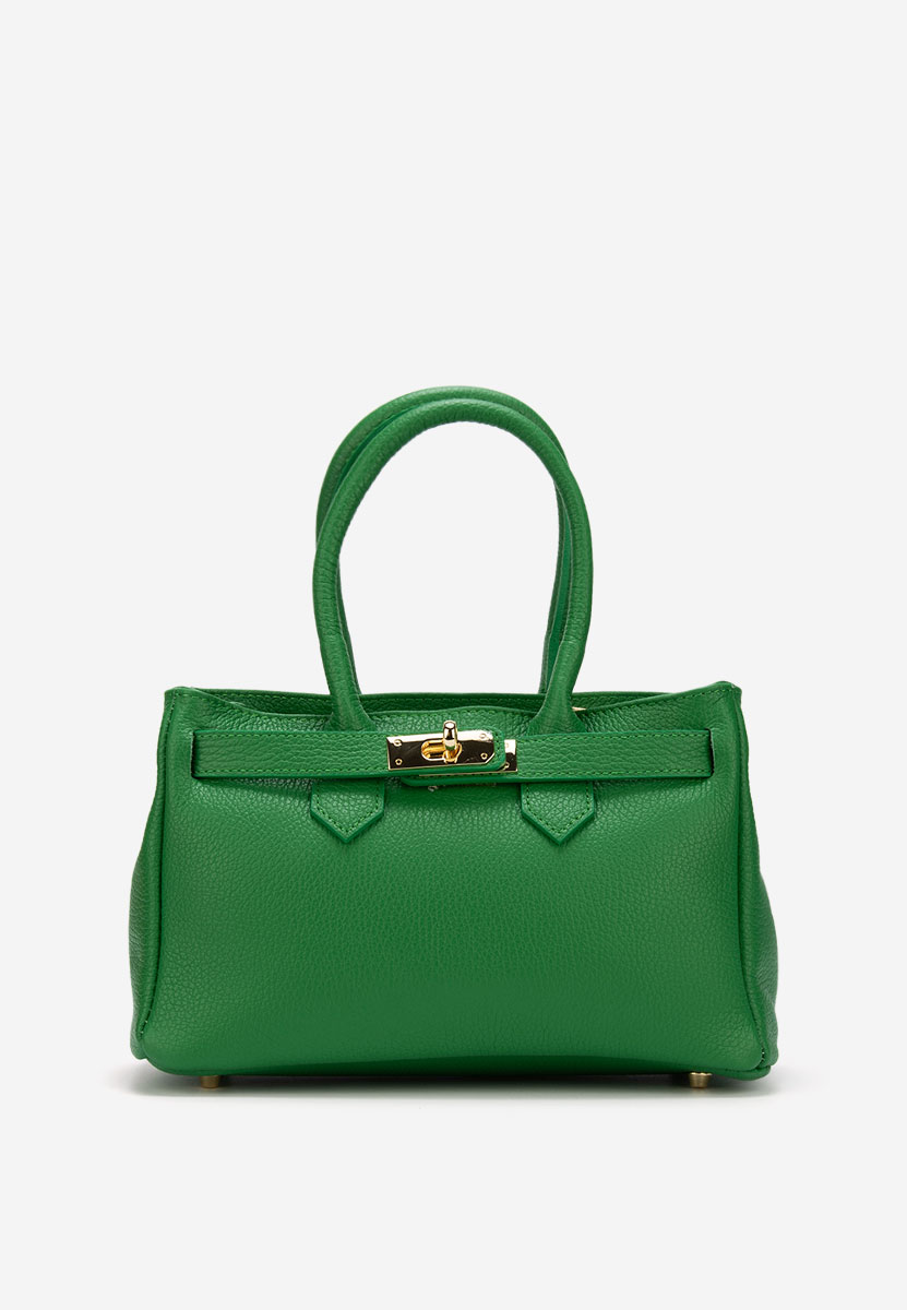 Zelená rukojeť kabelky Ayeria