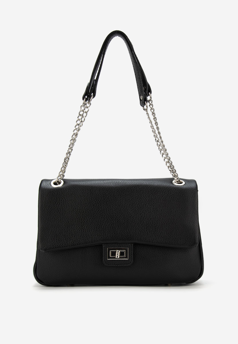 Černá ramenní kabelka Rusanda