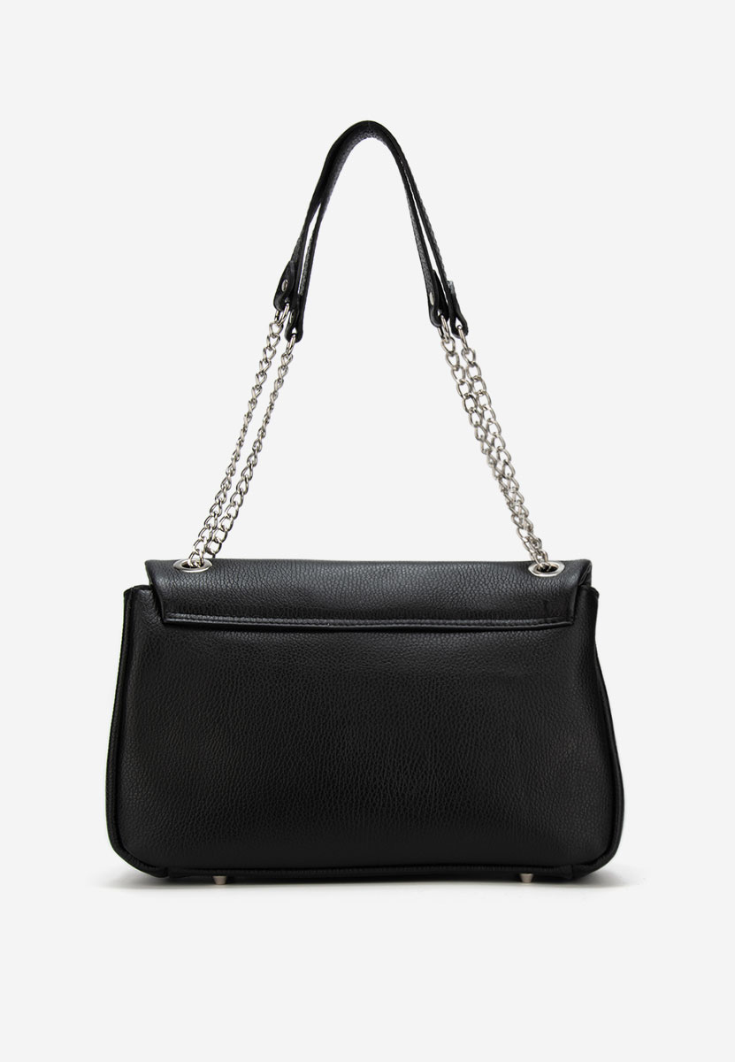 Černá ramenní kabelka Rusanda