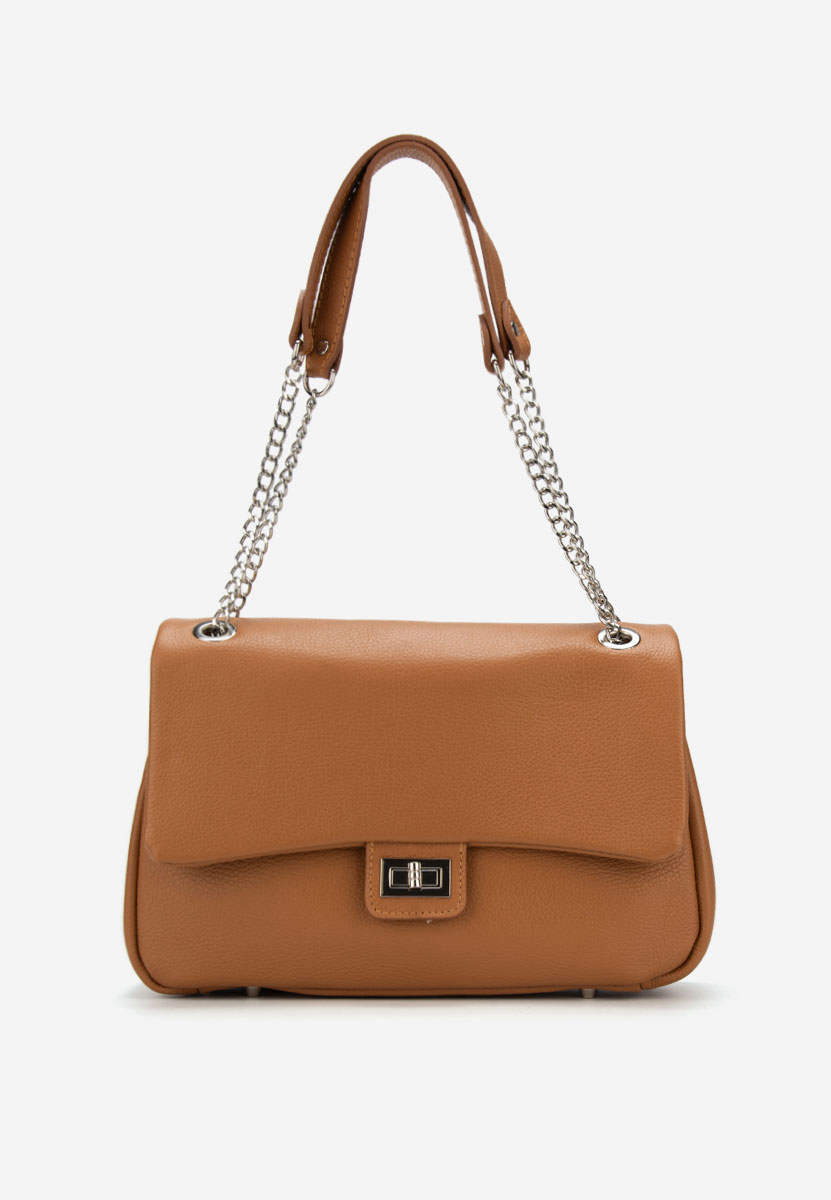 Camelové ramenní kabelka Rusanda