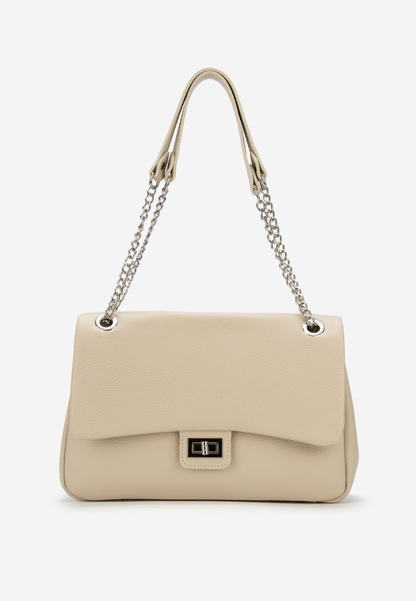 Béžové ramenní kabelka Rusanda