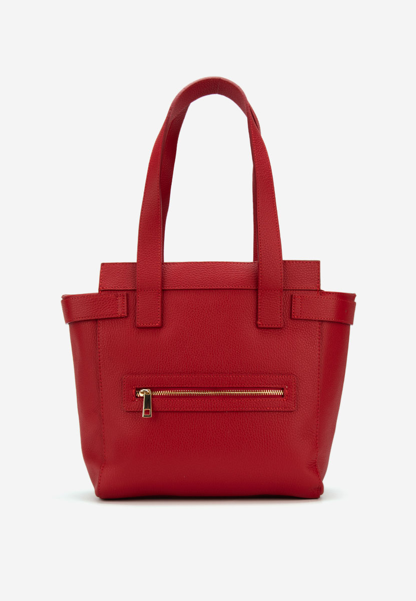 Červená ramenní kabelka Darolia