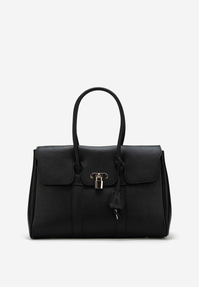 Ružové kabelka z pravé kůže Ya neagra