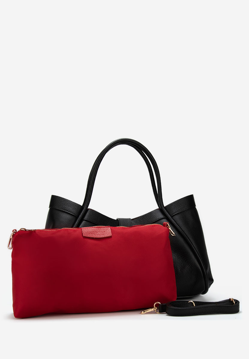 Černá kabelka z pravé kůže Oniana