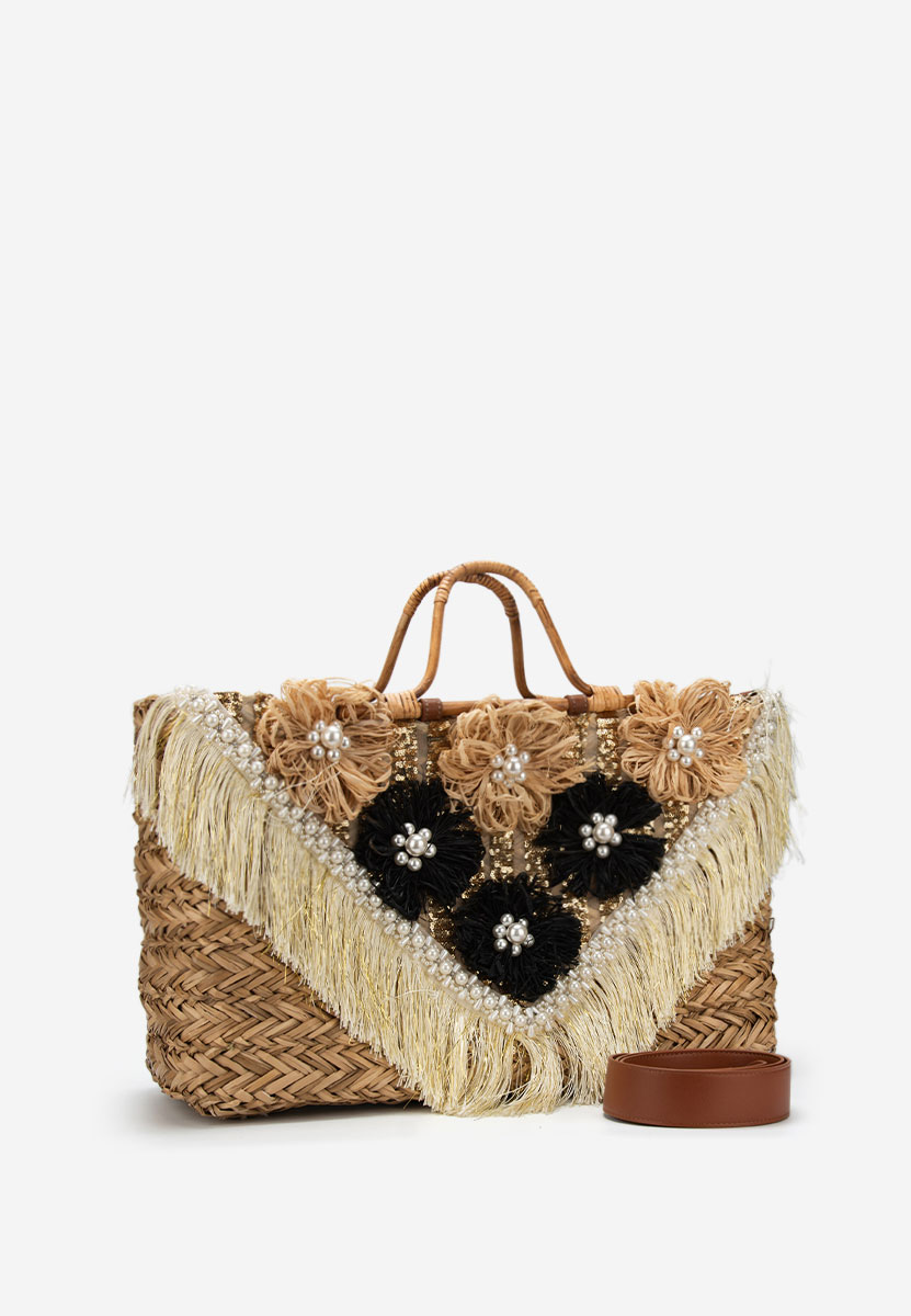 Zlatá rukojeť kabelky Jasmina