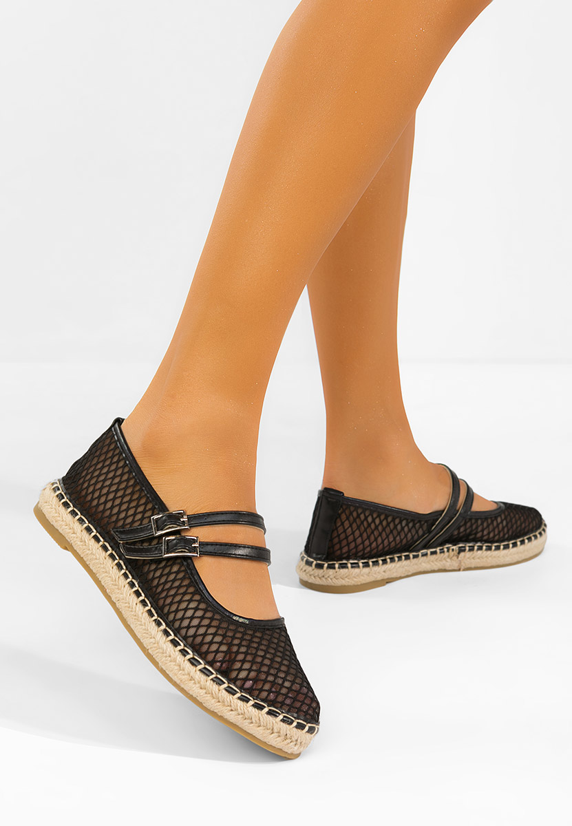 Černé dámské espadrilky Nikia
