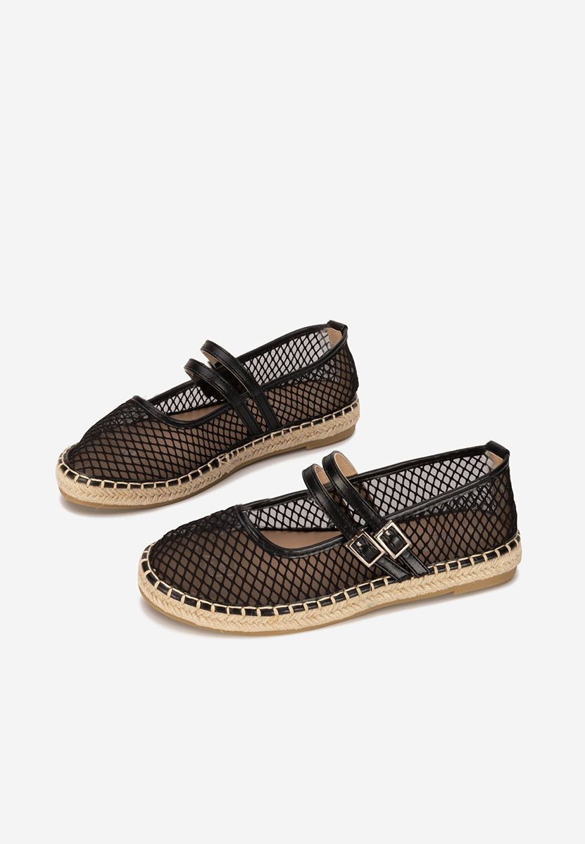 Černé dámské espadrilky Nikia