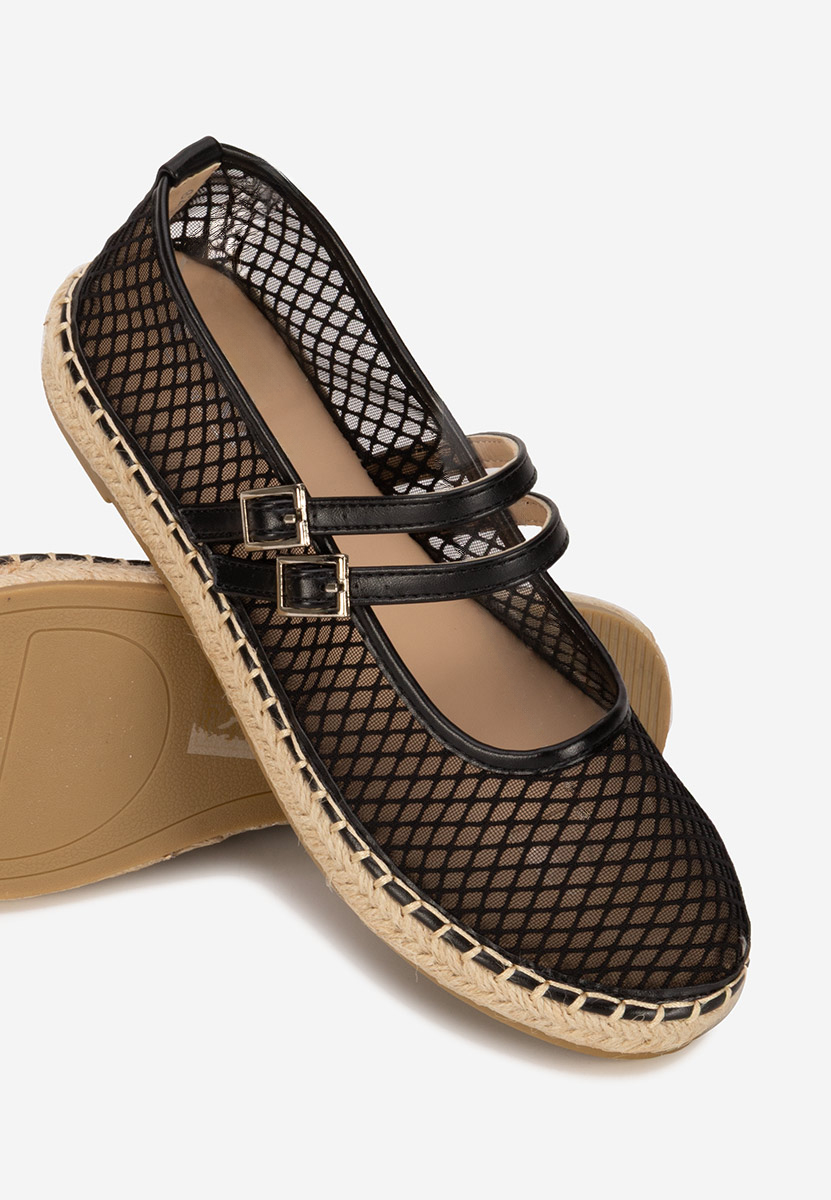 Černé dámské espadrilky Nikia