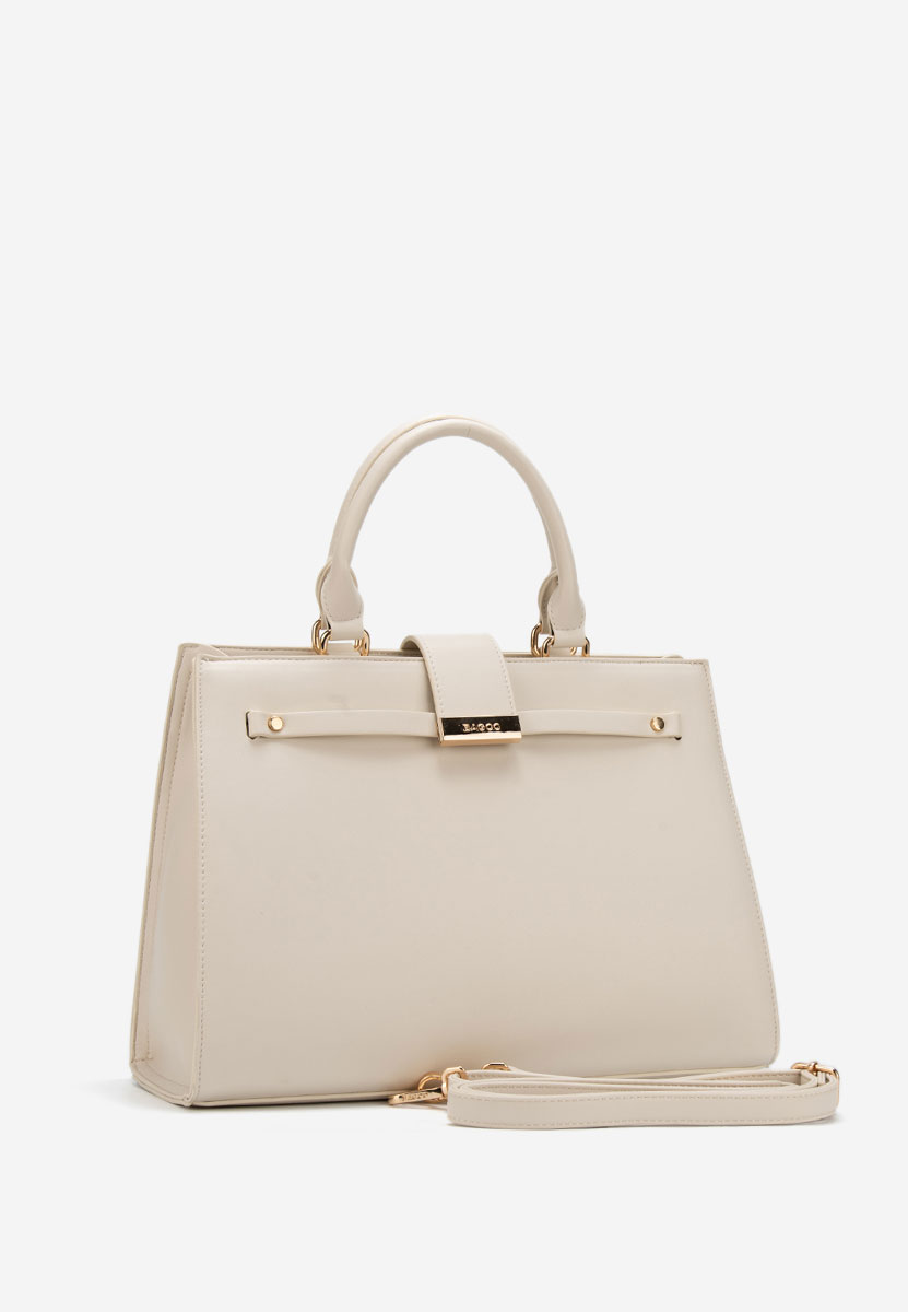 Béžové kancelářská kabelka Bianea