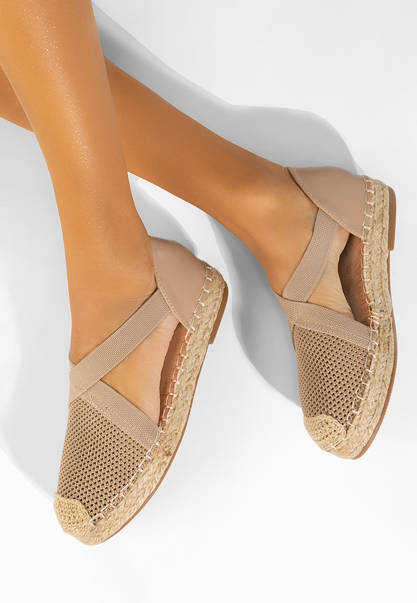 Khaki dámské espadrilky Fensy