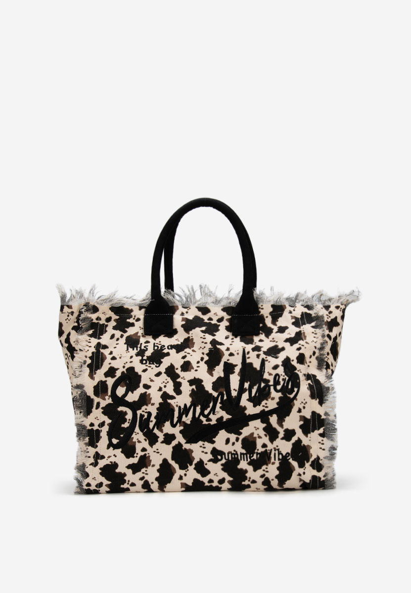 Animal print plážová taška Aulelia V2