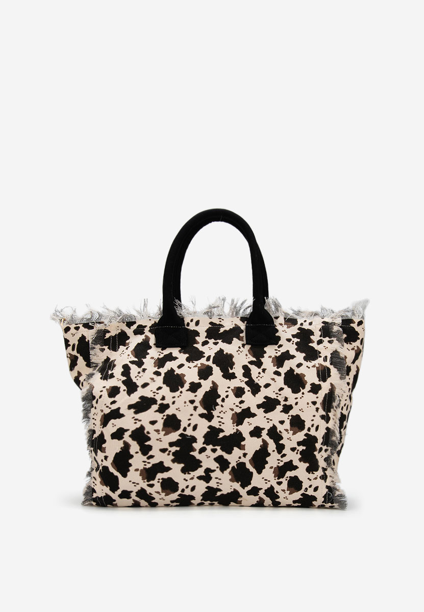Animal print plážová taška Aulelia V2