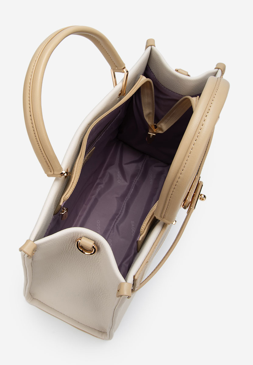 Bílá kancelářská kabelka Aspazia V2