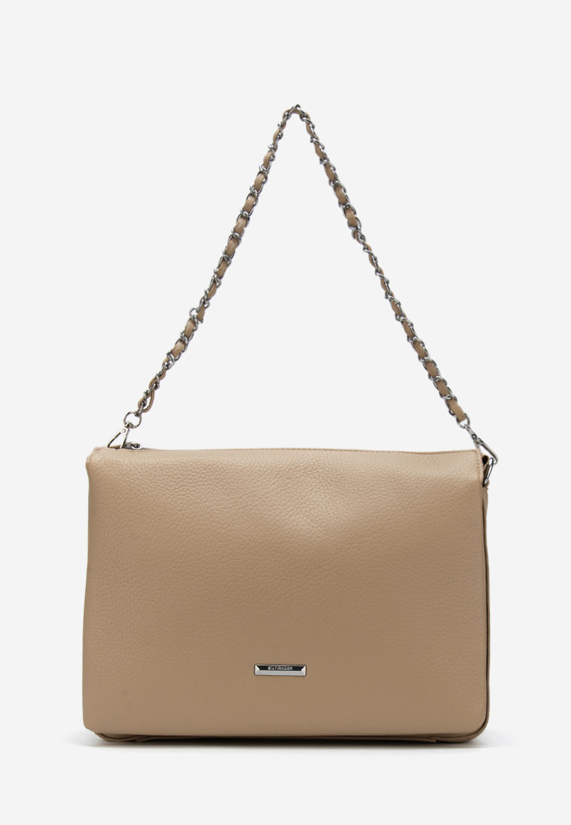 Khaki ramenní kabelka Silvia Rosa 25J395