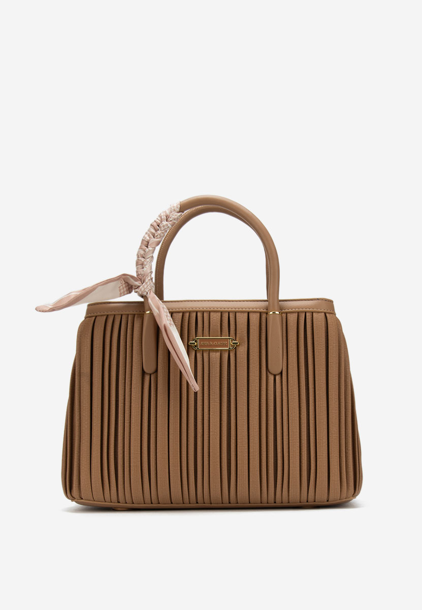 Khaki rukojeť kabelky Silvia Rosa 23450