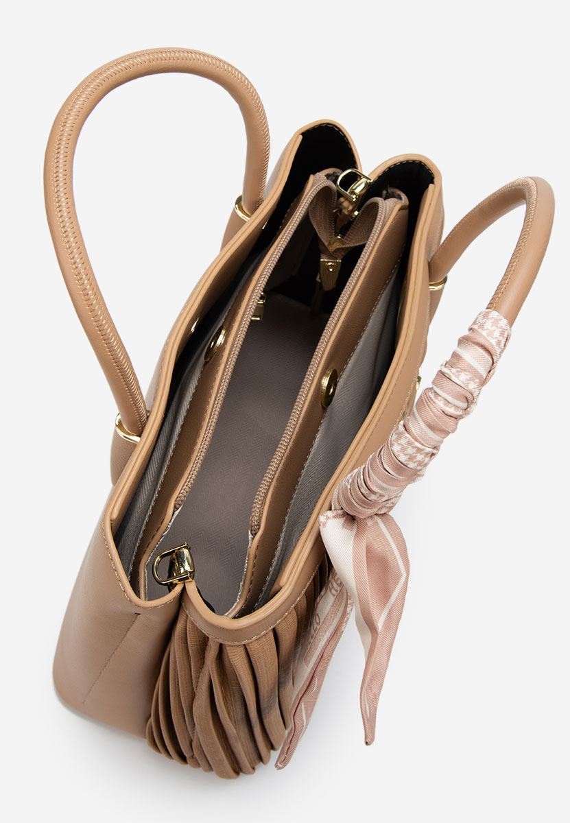 Khaki rukojeť kabelky Silvia Rosa 23450