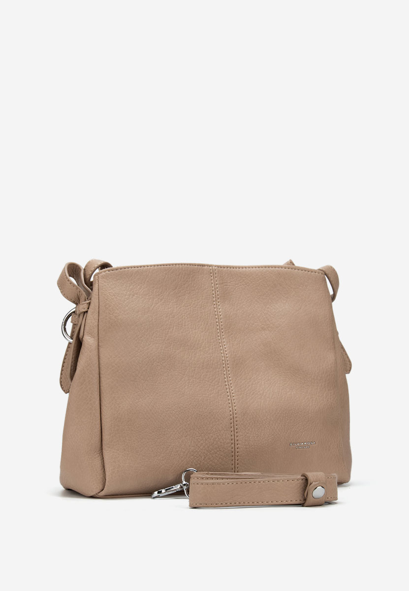 Khaki ramenní kabelka Silvia Rosa 25J509