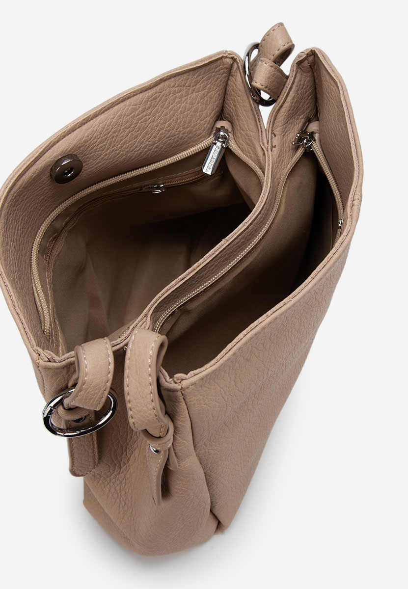 Khaki ramenní kabelka Silvia Rosa 25J509
