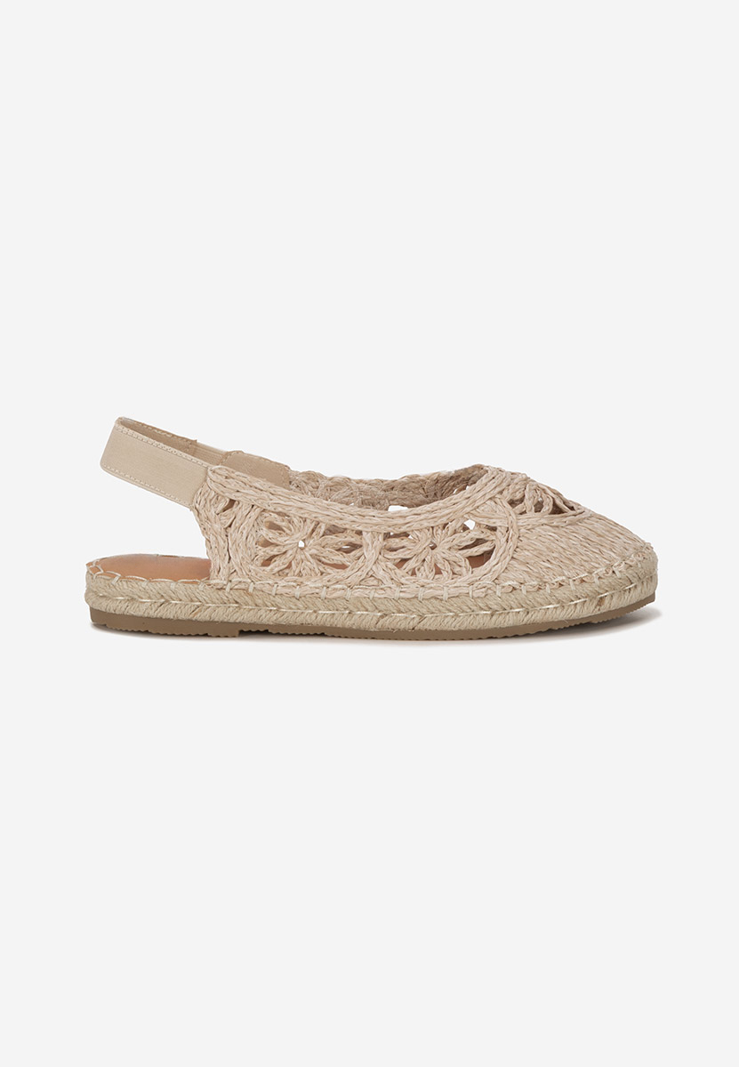 Béžové dámské espadrilky Mistala