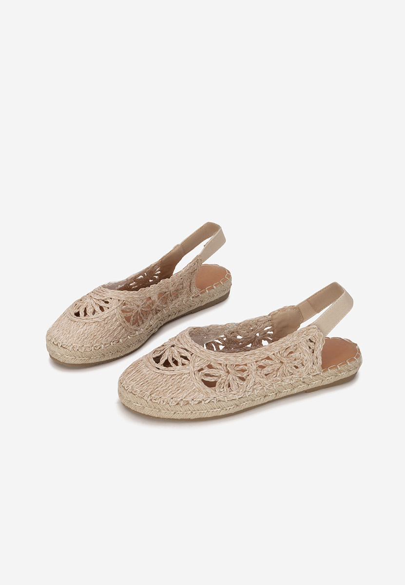 Béžové dámské espadrilky Mistala