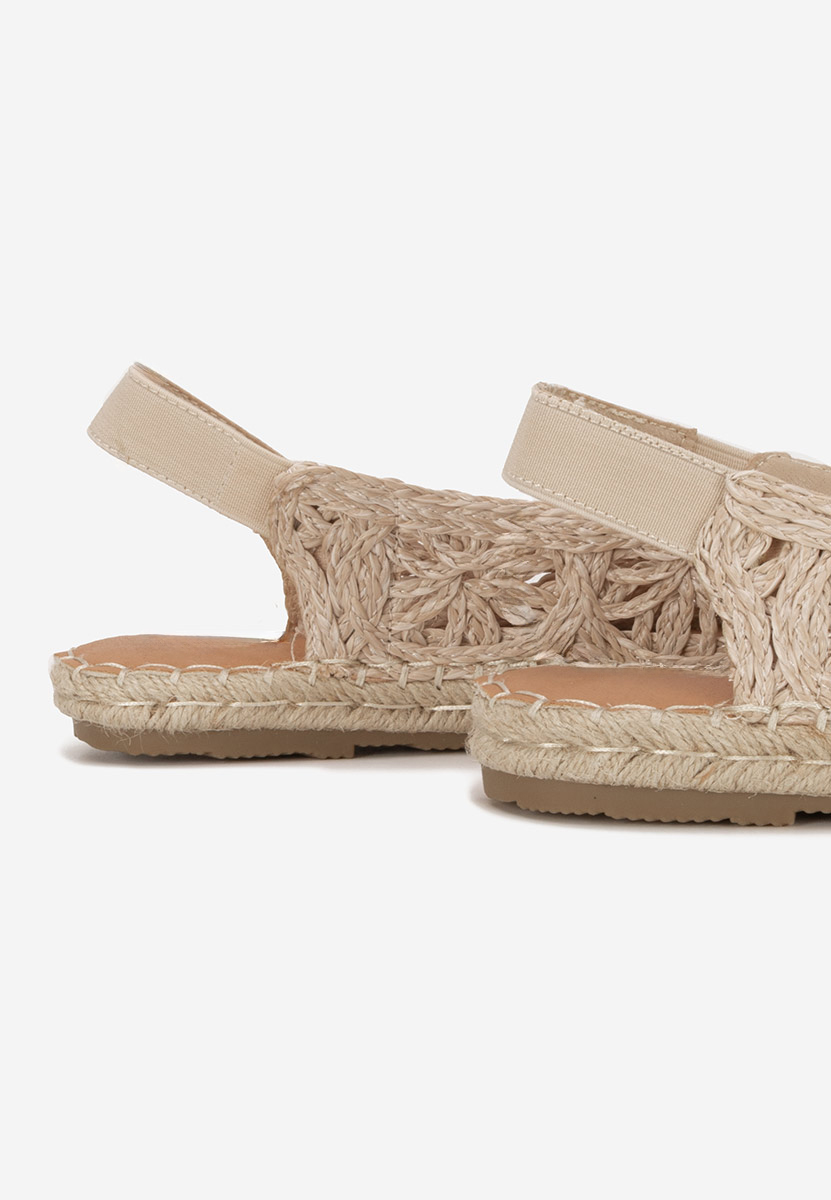 Béžové dámské espadrilky Mistala