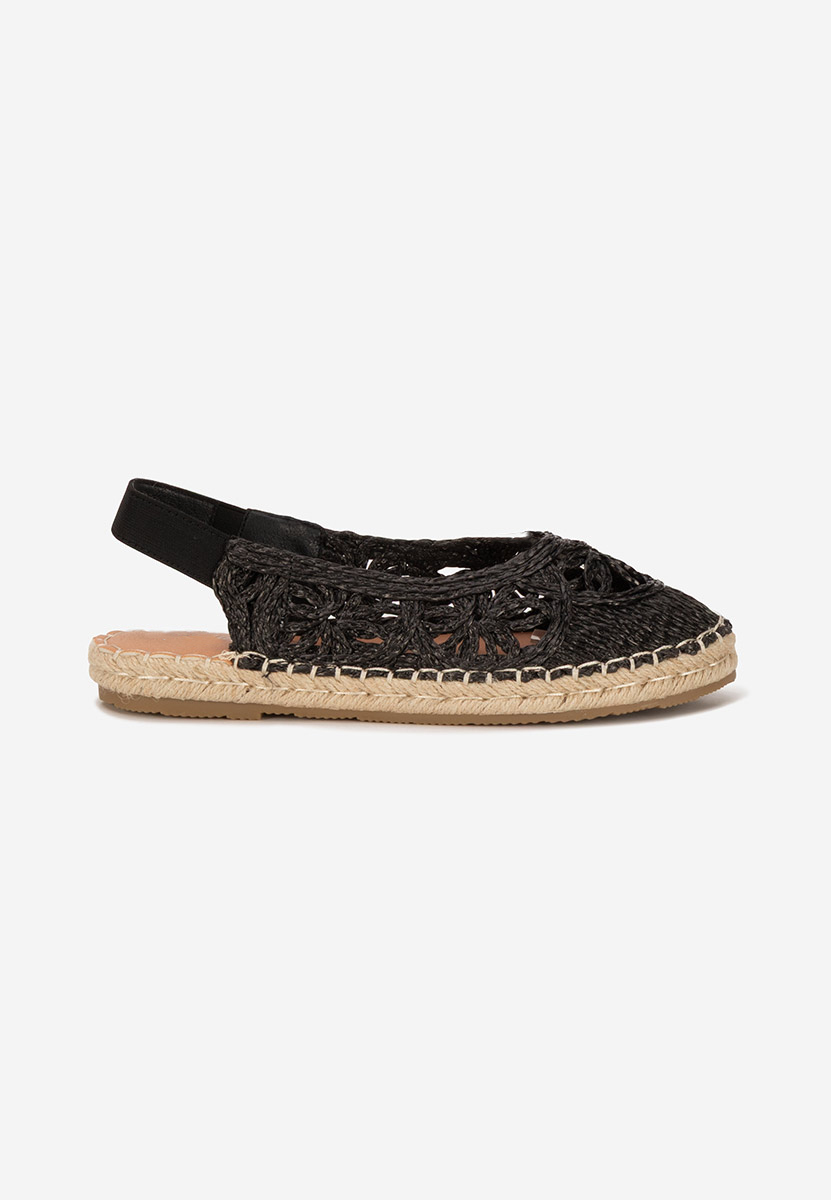 Černé dámské espadrilky Mistala
