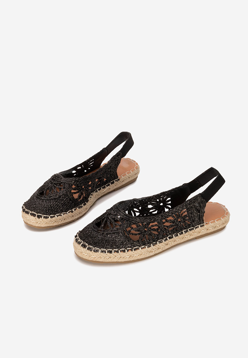 Černé dámské espadrilky Mistala