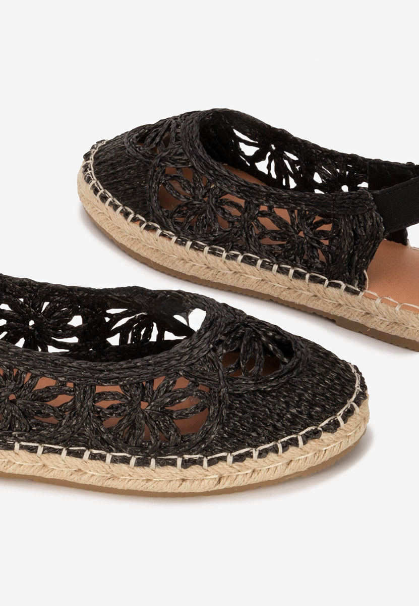Černé dámské espadrilky Mistala