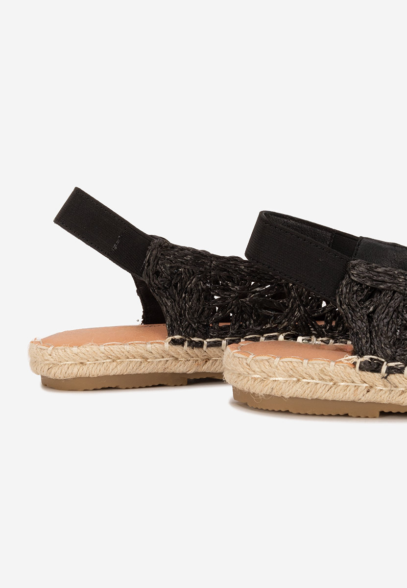 Černé dámské espadrilky Mistala
