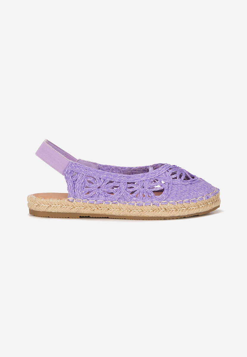 Fialové dámské espadrilky Mistala